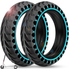 BANGTING 2PCS 8.5x2 inches Solid Tires for Electric Scooter, 8 1/2 x2 Tire for Gotrax GXL V2 / XR/APEX, 50/75-6.1 Tire Replacement for Xiaomi Pro 2 / M365 / 1S and All 8.5'' Scooter Tires