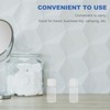 25pcs 10ml Sample Bottles Refillable Plastic Transparent Lotion Bottles Shower