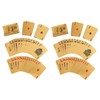 Generic 2sets Shiny Poker Cards Fun Entertainment Prop for Home