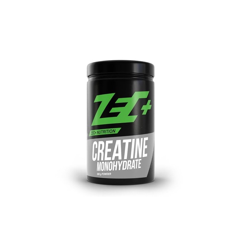 Zec + Creatine Monohydrate Powder 500 g Pure Creatine Powder