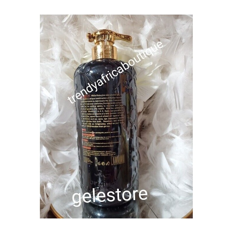 Bella White Gluta Glow Super Exfoliating Body Wash With Egyptian