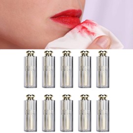 AUHX Tubo Vacío de Lápiz Labial, 10 Piezas, Capacidad Moderada, Apariencia Suave, Contenedor Recargable para Hacer Maquillaje
