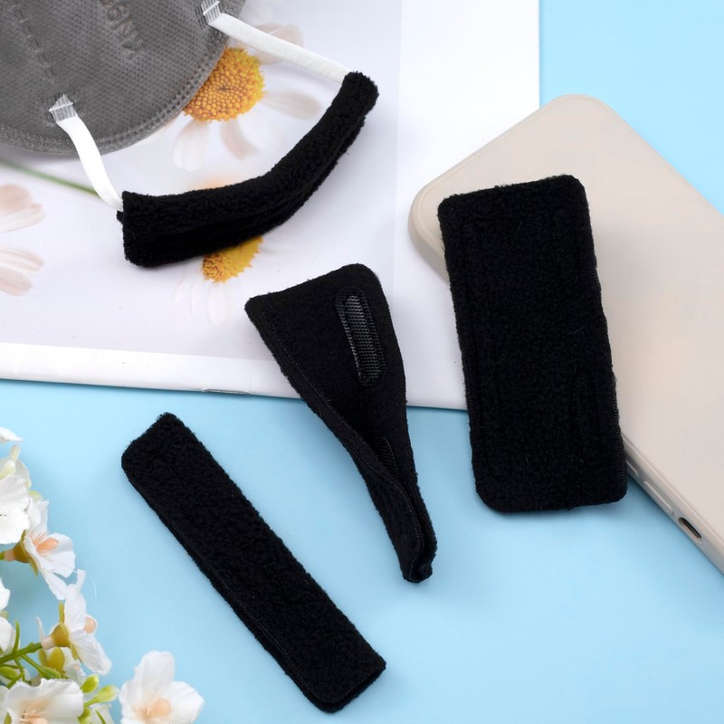 STSTR 4Pcs Nasal Cannula Ear Cushions, Breathable Oxygen Ear Protectors