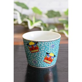 Sobachoko Stylish Tableware, Kutani Ware, Soba Bokokuchi, Shishimai, Ceramic, Japanese Tableware, Made in Japan