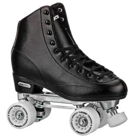 Pacer Stratos Traditional Quad Roller Skates, Black sz 3