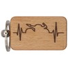 dekolaser24 - Key ring motorcycle ECG moped love gift idea