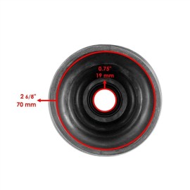 Caltric New 2 Front Axle Inner and Outer CV Boot Kit fits Polaris Ranger XP 700 4x4 2006