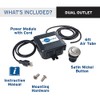 InSinkErator Garbage Disposal Air Switch Kit, Dual Outlet Sink Top