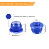 sourcing map Nylon Insert Hex Lock Nuts, 10pcs - M8
