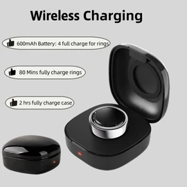 WONJOY Wireless Charging Case Compatible with Oura Ring Gen3 Charger - Size 13 - Portable Travel Charging Box for Smart Ring (13)