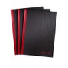 Black n' Red Notebooks, Casebound, Hardcover, 11-3/4" x 8-1/4", Large,