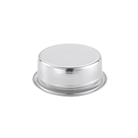 Kafvalubre 58mm Espresso Filter Basket Stainless Steel High Precision Extraction Portafilter Basket Filter Compatible with 58mm Portafilter Espresso Machine Ridged Coffee Filter Basket Straight 20g