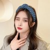 Denim Knot Headband Blue Jeans Headbands Cloth Top Knot Hair