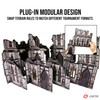 Lighter Creative 10PCS 40K Terrain Set with 16PCS Bases for
