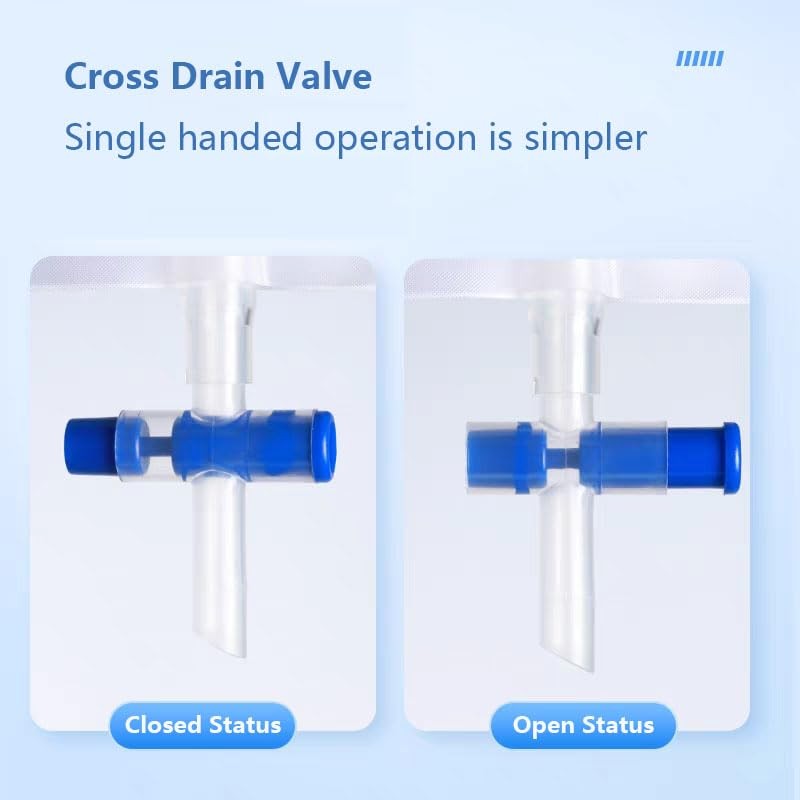1000ML Non Tube Large Capacity Drainage Bag, Suitable for Various
