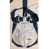 Denim. Catheter Night Bag Holder with a Pocket, Tube Cover
