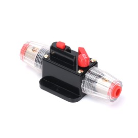 DC 12V-24V 30A/60A/100A Interruptor de reinicio manual adecuado para el audio del coche, barco marino, interruptor estéreo, inversor de repuesto (60 A)