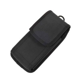 DFV mobile - Case Cover Belt in Nylon with Two Belt Loops Vertical and Horizontal für Meizu Pro 7 - Black