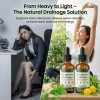 2pcs Gotas Líquida Drenaje Linfático Liposomal 4oz Sin Sabor