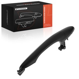 A-Premium Front or Rear Right Passenger Side Exterior Door Handle Compatible with Kia Sportage 2011-2016, Primed Black, Replace# 82661-3W000, 82662-3W020