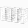 Desk Organizers And Accessories With 22 Drawers, 4 Pack Office