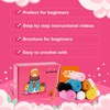 Raixleb Crochet Kits for Beginners Adults/Kids 5PCS Knitting Kit 2