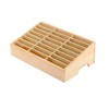 XICHENGSHIDAI Wooden Cell Phone Holder Mobile Phone Storage Box Desktop