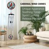 Wind Chimes for Outside 26" Cardinal Wind Chimes Outdoor Wind