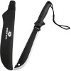 MOSSY OAK 19-inch Machete Saw Sharp Blade Machete Ergonomic No-Slip