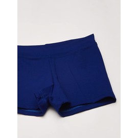 Capezio girls Boys Cut Low Rise athletic shorts, Royal, 12 14 US