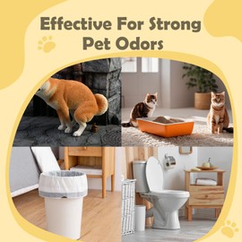 TeethSPACE Poop and Urine Deodorizer Spray for Dog and Cat, Pet Stain and Odor Eliminator for Home Use, Suitable for Couches, Litter Boxes, Carpets, Floor and Other Smelly Furniture