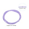 PATIKIL 10Ft Speed Jump Rope Replacement Cable, 2 Pack 2.5mm