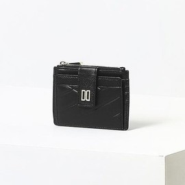Daks (신세계강남점)DCHO3F418 CARLISLE MODERN블랙 칼라일 패턴 골드  카드지갑 DCHO3F418 CARLISLE MODERN Black Carlisle Pattern Gold Card Wallet