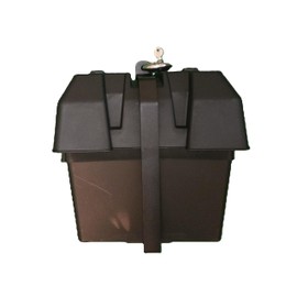 RV Battery Lock - Bracket for 12 Volt Tall or 6 Volt Battery Box (Double 12v Box is Usually Tall) for Travel Trailers Note: 1 Bracket only, Order 2 if You Have 2 Batteries or a Double Battery Box.