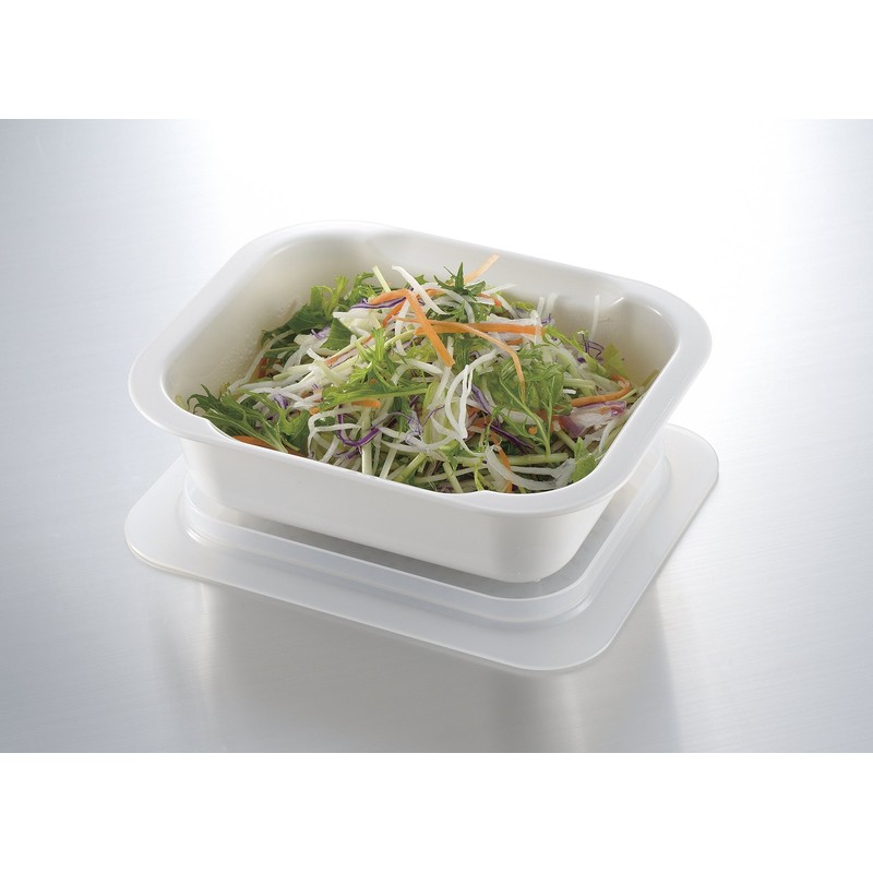 Richell Rectangular Colander & Vat, With Lid