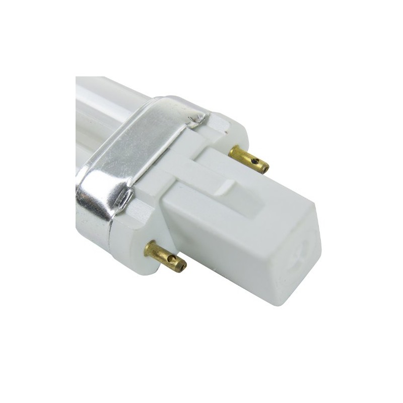 Sunlite PL9/G9 9-Watt Compact Fluorescent Plug-In 2-Pin Light Bulb, Green