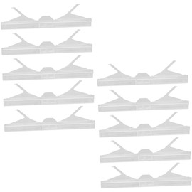 BESPORTBLE 10pcs Beetle Traps for Beekeeping Transparent Capture Collectors Reusable Design for Easy Use Cleaning Lightweight Durable Beehive Tools