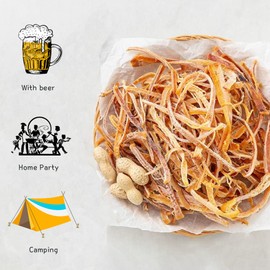 K-Herb Dried Squid – Korean Squid Flavorful Grilled Soft Butter Korean Dried Squid (Dried Squid (4.6 oz))