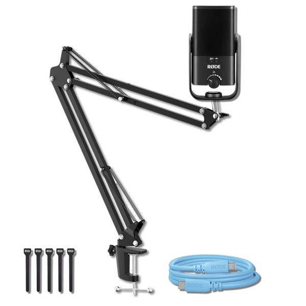 Rode NT-USB Mini USB Condenser Microphone with SC27 Blue USB-C