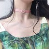 6PC Color Chokers Set For Women Heart Pearl Choker Necklaces