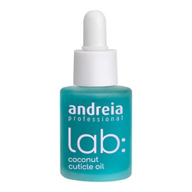 Andreia Professional Cuticle Oil - LAB Nail Treatments for Weak & Damaged Nails - Nail Oil for Dry Brittle & Rough Cuticles - Non-Greasy Formula Scented with Coconut Oil 10.5 ml
