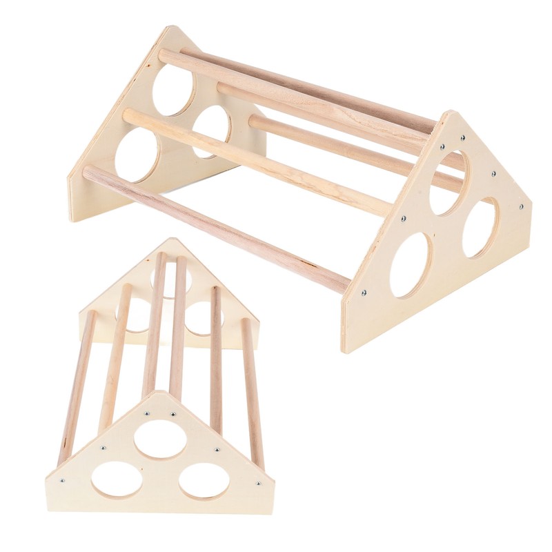Pet Chicken Wood Stand Hand Made Small Chicken Roost Rack