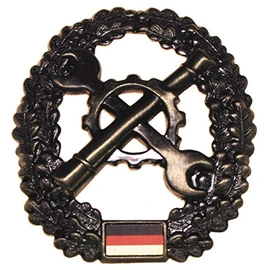 MFH 36021F Bundeswehr Barettabzeichen (Instandsetzung/5,5 x 4,5 cm)