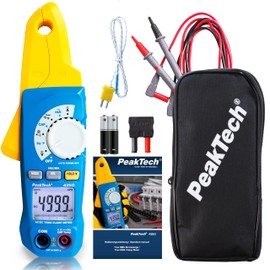 PeakTech/Leak Pliers 80 A AC/DC Power Supply 1mA Resolution and DMM – 1 x P 4350