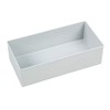 allit 456309 Plastic Box Allit Parts Case for EuroPlus Gray