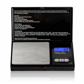 Weigh Gram Scale 1000g x 0.1g, Pocket Scale, Digital Jewelry Scale, Food Scale, Kitchen Scale, Digital Gram Scale