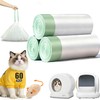 60 Count Thick Self-Cleaning Cat Litter Box Liners Bag Fit