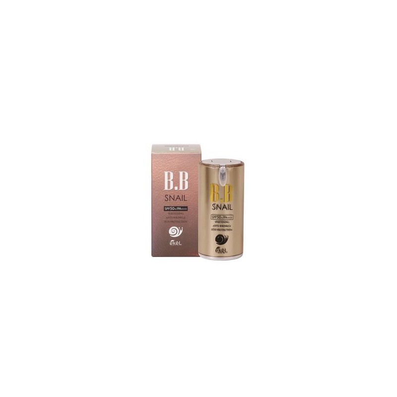 Ikel (이켈)이켈 스네일 비비크림 21호 라이트베이지 SPF50+PA+++ 50g (펌프형) (Ikel)