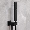 Asyas Brass High Pressure Hand Held Shower Wand Square Head