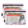 Coikll Beautiful Unicorn Pencil Pouch Fits Standard 3-Ring Binders, Zipper